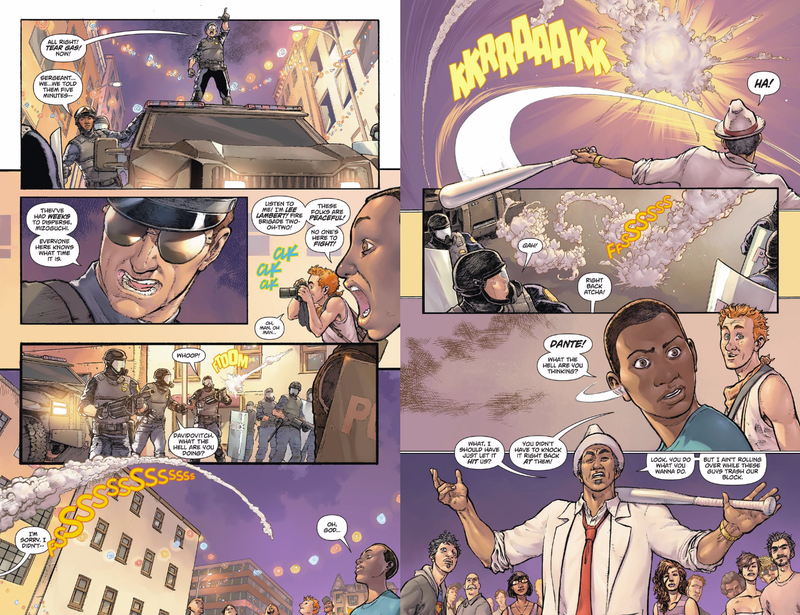 Illustration for article titled This Week’s Superman Comic Is Basically About Ferguson